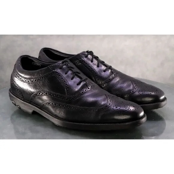 Rockport Dressports Men's Comfort Wingtip Dress Shoes Size 11 (W) Wide K57953