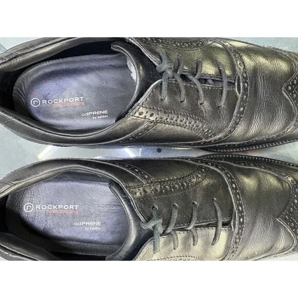 Rockport Dressports Men's Comfort Wingtip Dress Shoes Size 11 (W) Wide K57953
