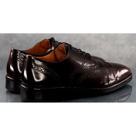 Rockport Dressports Men's Wingtip Brogue Dress Shoes Size 10 (W) Wide Brown