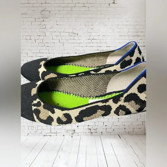 Rothy’s Leopard Print Women's Flats 8.5