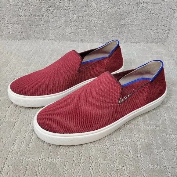 Rothy's The Sneaker Women's Size 8.5 US Garnet Burgundy Slip On Comfort Shoes