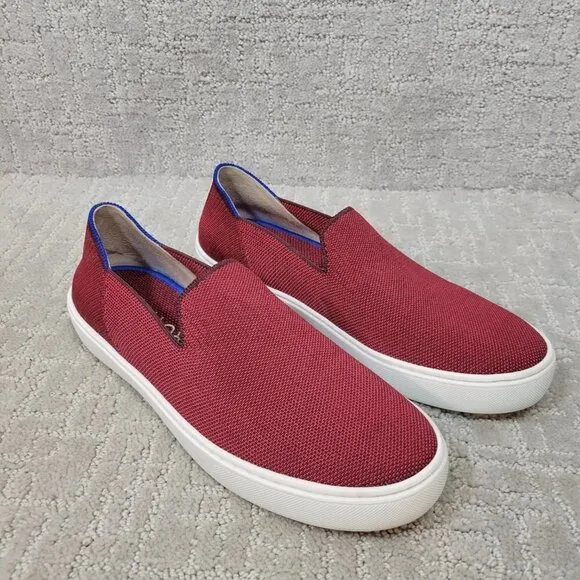 Rothy's The Sneaker Women's Size 8.5 US Garnet Burgundy Slip On Comfort Shoes