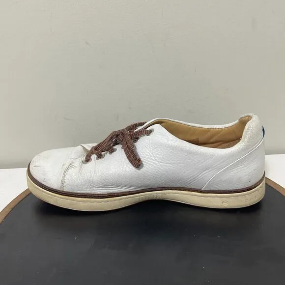 Royal Albartross Golf Shoes Men Size 12 The Pontiac Spikeless White Leather