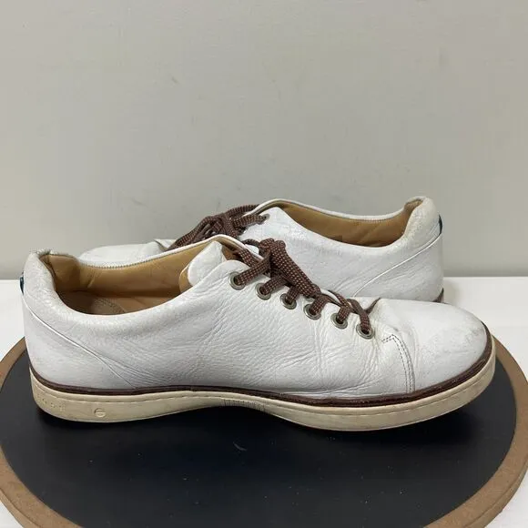 Royal Albartross Golf Shoes Men Size 12 The Pontiac Spikeless White Leather