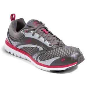 RYKA Women's CloudWalk Shoes Sneakers Gray &amp; Pink Size 7.5M