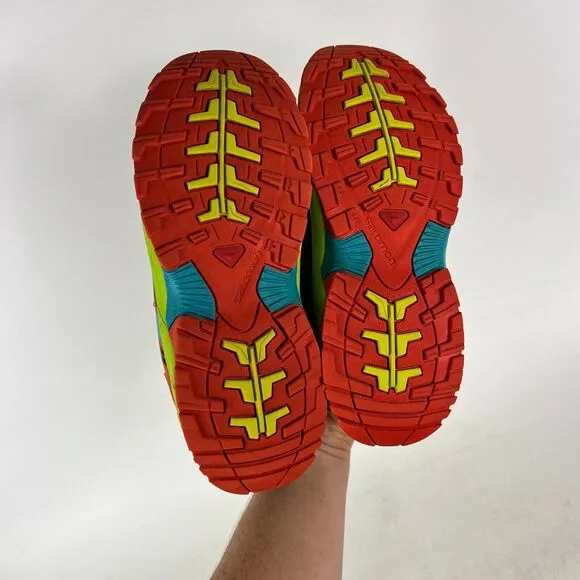 Salomon XA PRO Sneakers Men's 5 Orange Lace Up Athletic Running Shoes 392920