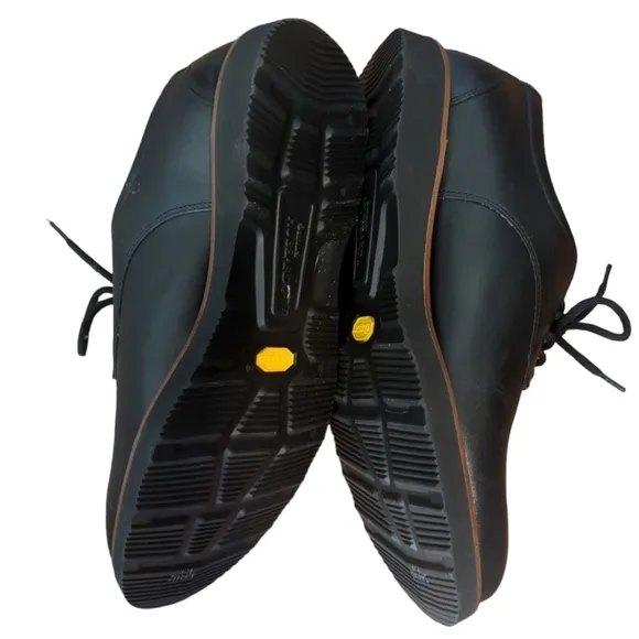 Samuel Hubbard black leather comfy &quot;Founder&quot; tie oxfords NWOT sz 11.5