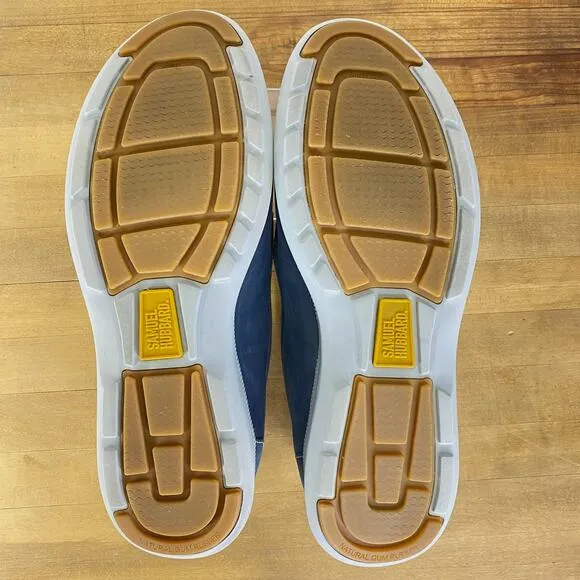 Samuel Hubbard Blue Skies Driftwood Slip On Nubuck Leather Shoes Mens Sz 11.5