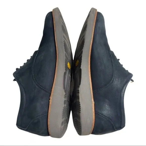 SAMUEL HUBBARD Bucks Mens Size 10/43.5  Navy Blue Nubuck Casual Oxfords Shoes