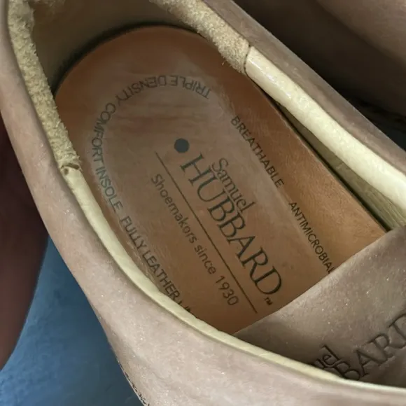 SAMUEL HUBBARD Free in Brown Nubuck. Size 11.5 Wide