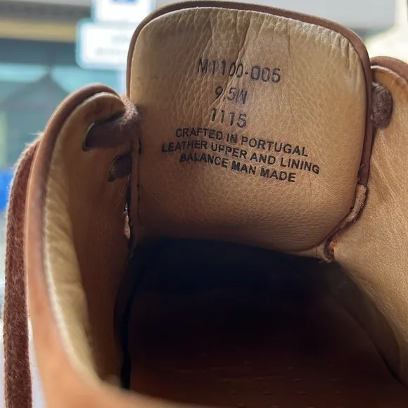 Samuel Hubbard Free Men's 9.5M, Shoes AbsolutelyBrown Leather Tan M1100-005