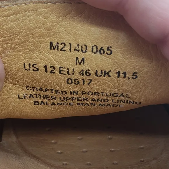 Samuel Hubbard Men US 12 EU 46 brown leather slip on shoes Frequent Traveler