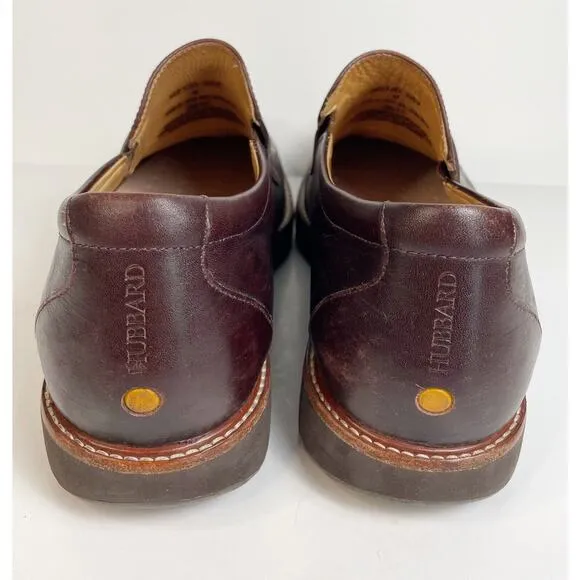 Samuel Hubbard Shoes Mens 9 Cognac Penny Loafers Leather Ivy Legend Comfort Sole