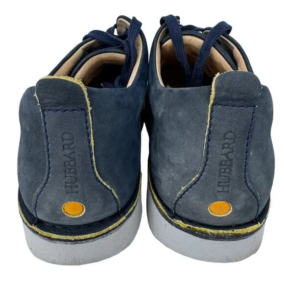 Samuel Hubbard Shoes Nubuck‎ Leather Lace Up M1100-016 Navy Mens Size 10 Wide