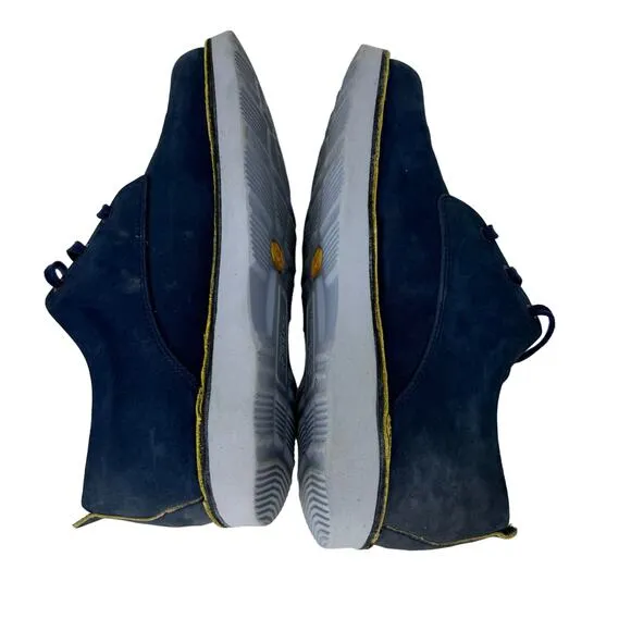 Samuel Hubbard Shoes Nubuck‎ Leather Lace Up M1100-016 Navy Mens Size 10 Wide