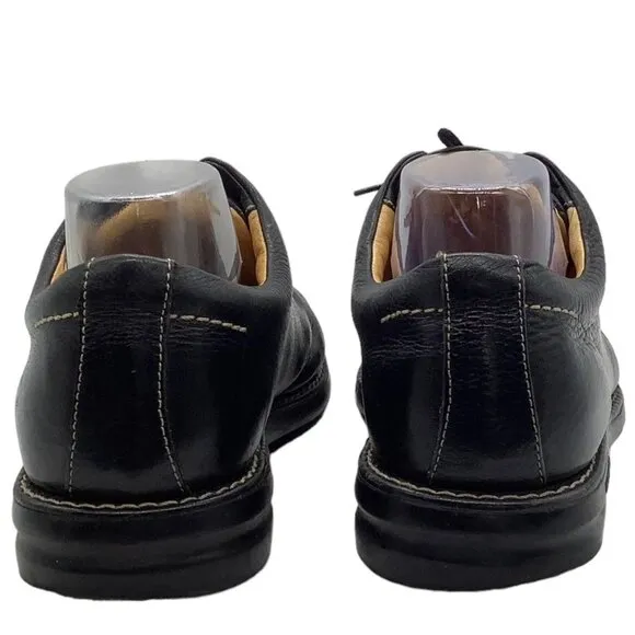 SANDRO MOSCOLONI Vineyard Leather Split Toe Derby Men's 8.5 Oxford Shoes Lace Up