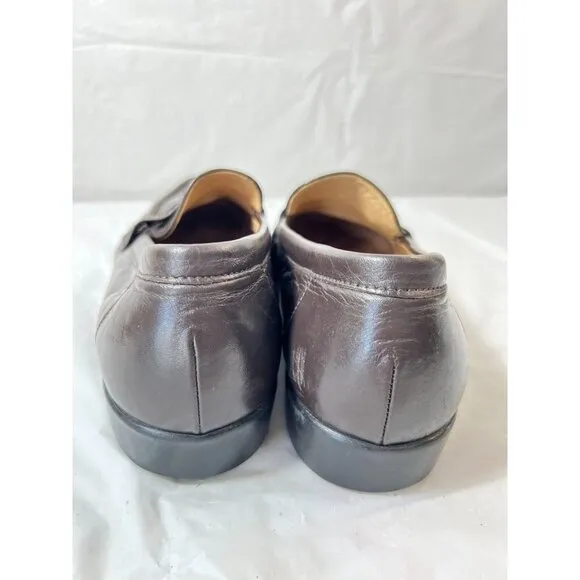 SAS Ace Comfort Slip On Classic Leather Loafers Moccasin Shoes Mens 11.5 N