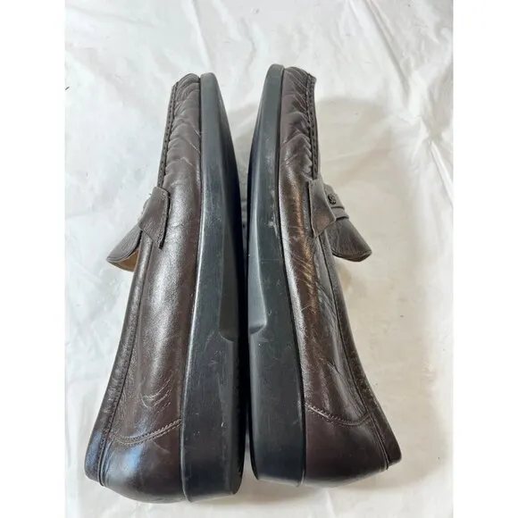 SAS Ace Comfort Slip On Classic Leather Loafers Moccasin Shoes Mens 11.5 N