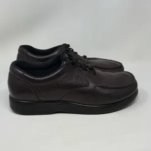 SAS Bout Time Shoes Mens 14 WW Extra Wide Brown Leather Lace Up ComfY NO INSOLES