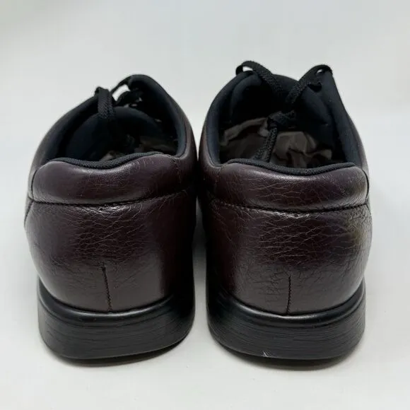 SAS Bout Time Shoes Mens 14 WW Extra Wide Brown Leather Lace Up ComfY NO INSOLES
