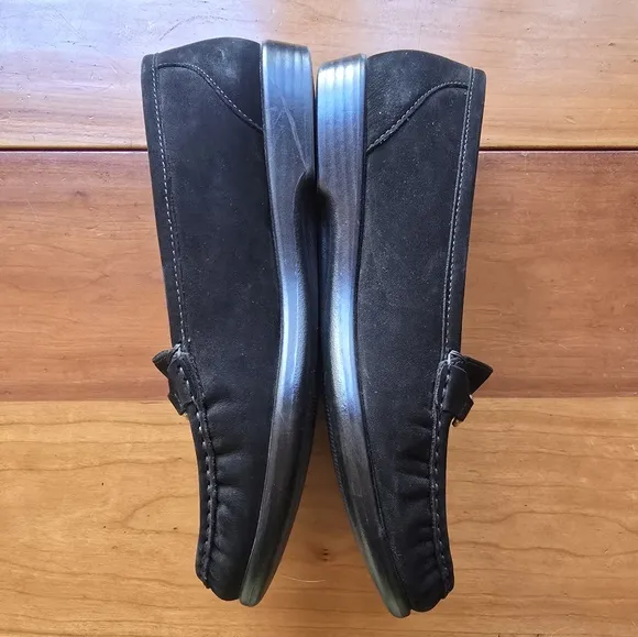 SAS Charcoal Metro Comfort Bit Loafer - 8.5 M