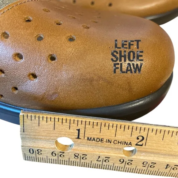 SAS Mary Jane leather shoes, rubber soles, size 8.5 great condition
