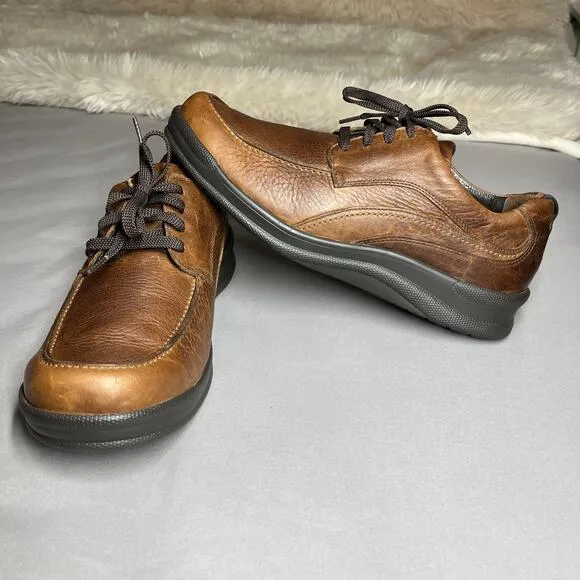 SAS Move On Mens Shoes Size 10.5 Wide Lace Up D9907352 Brown Grandpa Core