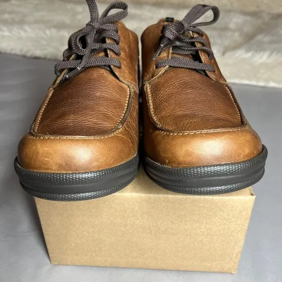 SAS Move On Mens Shoes Size 10.5 Wide Lace Up D9907352 Brown Grandpa Core