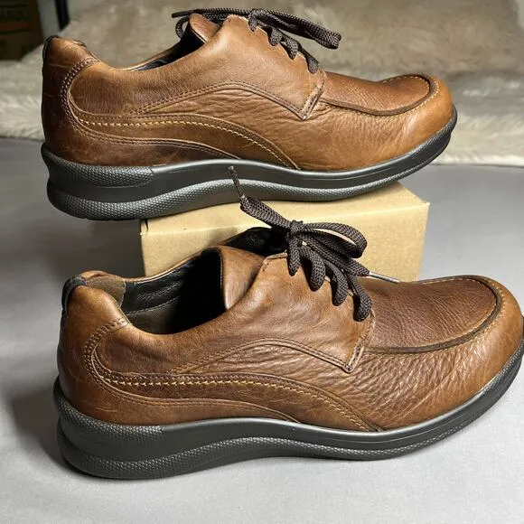 SAS Move On Mens Shoes Size 10.5 Wide Lace Up D9907352 Brown Grandpa Core