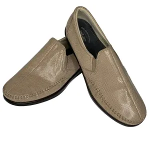 SAS Mushroom Snakeskin Slip On Tripad Comfort Shoes Size 10 Unworn PreOwned