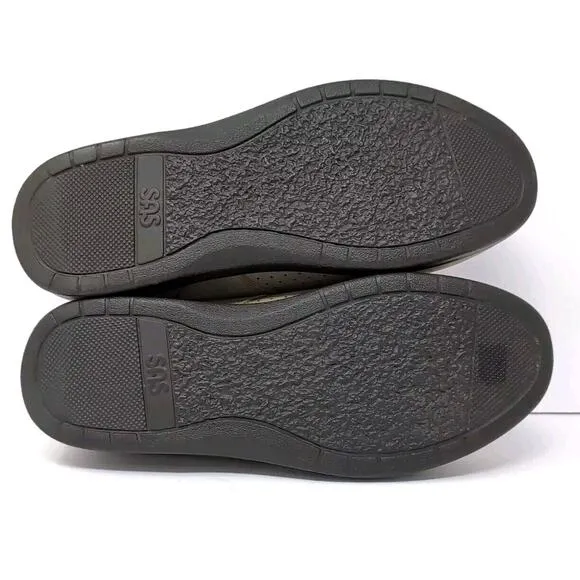 SAS Shoes Free Time Women's 7.5 W Wide Leather Walking Shoe Handsewn USA Made