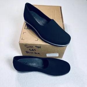 SAS Shoes Women's Bliss Black Loafer 9 Wide SAS Bliss Slip On Comfort Wedge