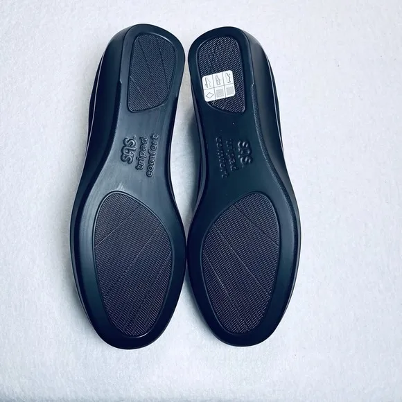 SAS Shoes Women's Bliss Black Loafer 9 Wide SAS Bliss Slip On Comfort Wedge