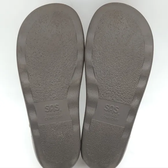 SAS Women Eden Leather Clogs Desert Sage Mary Jane Comfort Shoes Size 8M