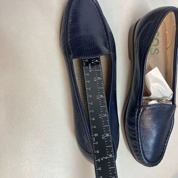 SAS Women’s Tripad Comfort Shoes Blue Loafers Slip Ons Size 6.5