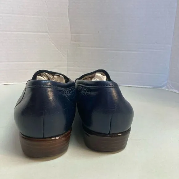 SAS Women’s Tripad Comfort Shoes Blue Loafers Slip Ons Size 6.5