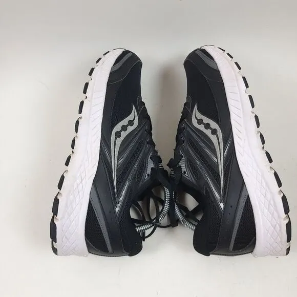 SAUCONY COHESION 13 Womans Sneakers Running Shoes size 7.5 black white
