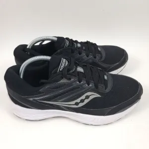 SAUCONY COHESION 13 Womans Sneakers Running Shoes size 7.5 black white