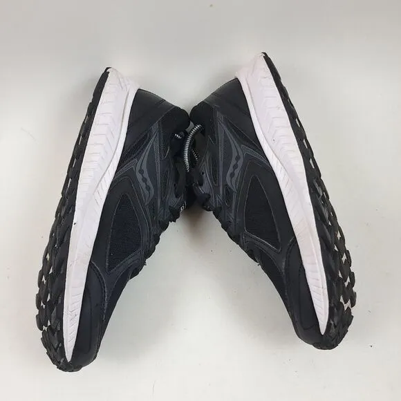 SAUCONY COHESION 13 Womans Sneakers Running Shoes size 7.5 black white