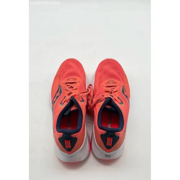 Saucony Guid Women's WIDE, Running Shoes Orange Athletic Sneakers - Size 9