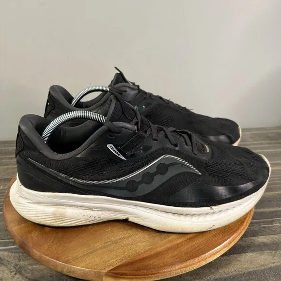 Saucony Guide 15 Wide Men's Size 11 W Running Shoes Black Run Sneakers S20685-05