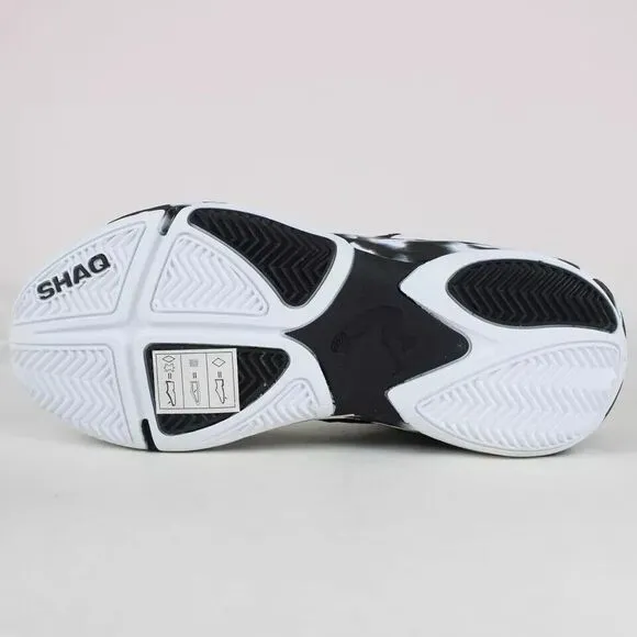 SHAQ Men's Apex S24 Basketball Camo Print Shoes Size‎ 11.5 Black/White AQ95016M