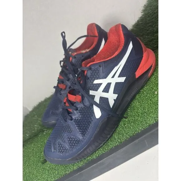 Size 7.5 Asics GEL-RESOLUTION 8 Men's Tennis Shoes