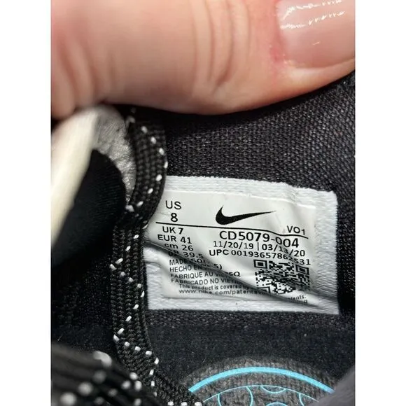 Size 8‎ - Nike PG 4 Heather Black