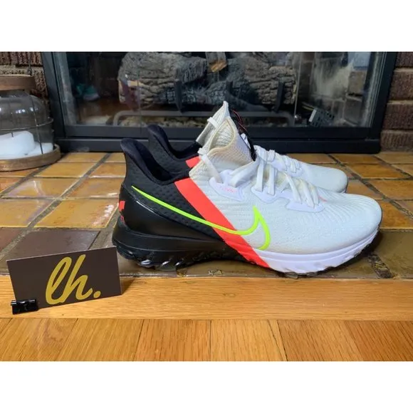 Size 9 Nike Air Zoom Infinity Tour “Volt White Crimson” Wide Golf Shoes CT0541-1