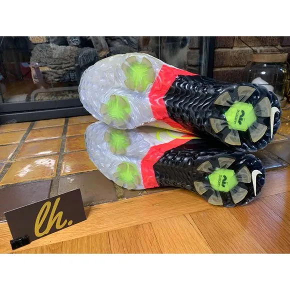 Size 9 Nike Air Zoom Infinity Tour “Volt White Crimson” Wide Golf Shoes CT0541-1