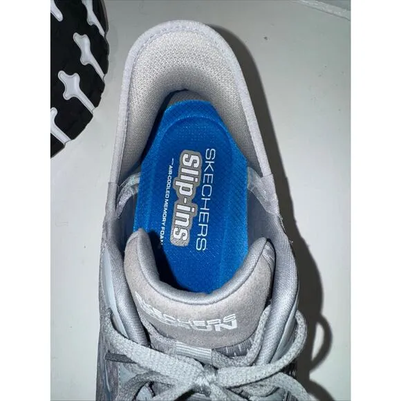 SKECHERS $85 Go Run Slip-ins Memory Foam Gray Size Men's 14