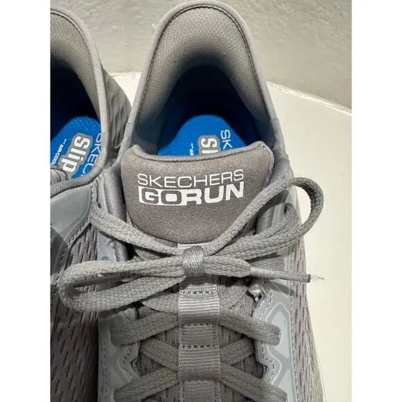 SKECHERS $85 Go Run Slip-ins Memory Foam Gray Size Men's 14