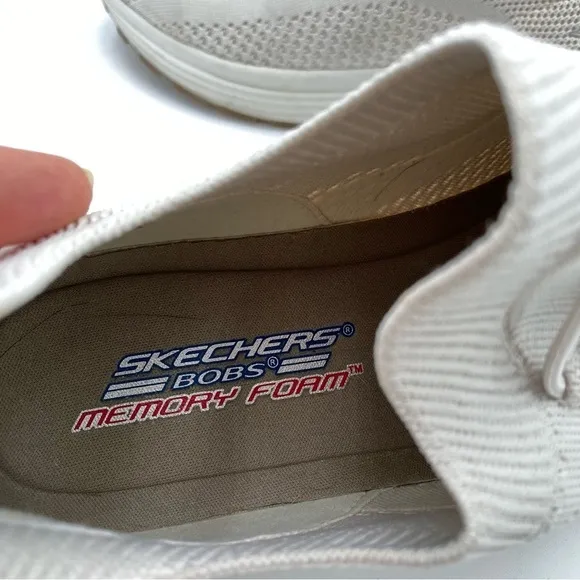 Skechers Bobs Sparrow 2.0 Memory Foam Stretch Fit Slip On Sneakers Tennis Shoes