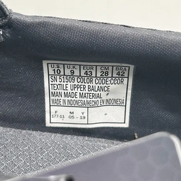 Skechers Charcoal Gray Orange Equalizer Double Play Slip On Fabric Memory Foam